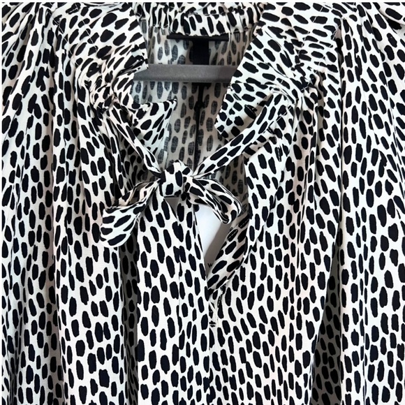 Who what wear leopard animal print short sleeve pullover blouse top-size XXL - Picture 8 of 12